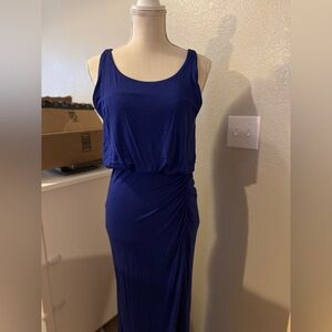 Guess blue maxi dress